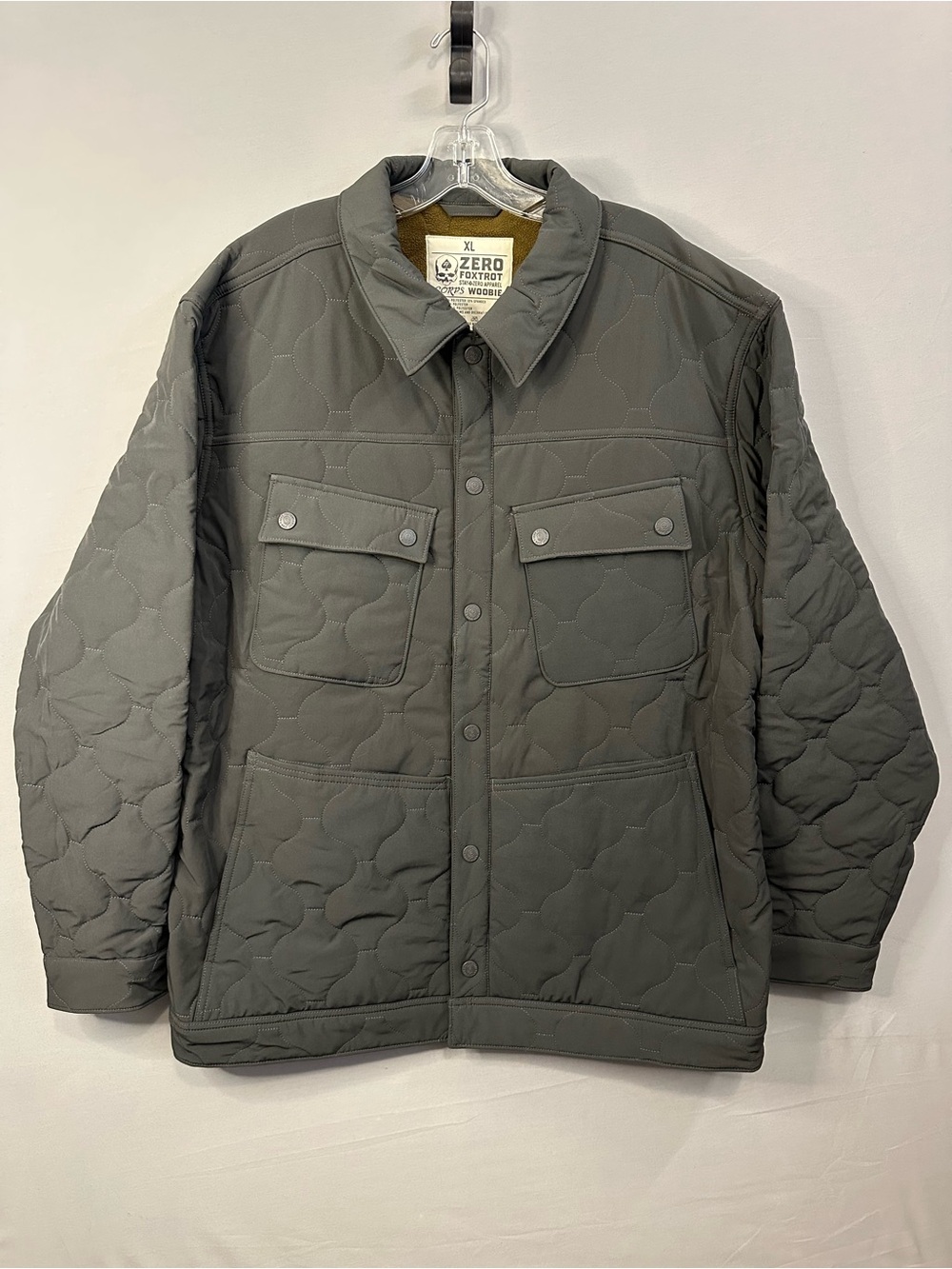 Zero Foxtrot Woobie Corps Jacket Men’s XL Gray